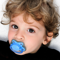   <br title='b11'>child with pacifier
